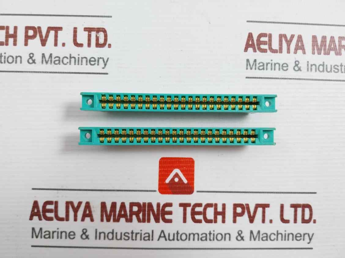 Lot Of 2X Kel 1150N-044-009 Card Edge Connector