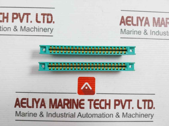 Lot Of 2X Kel 1150N-044-009 Card Edge Connector