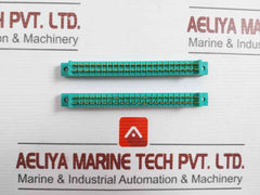 Lot Of 2X Kel 1150N-044-009 Card Edge Connector