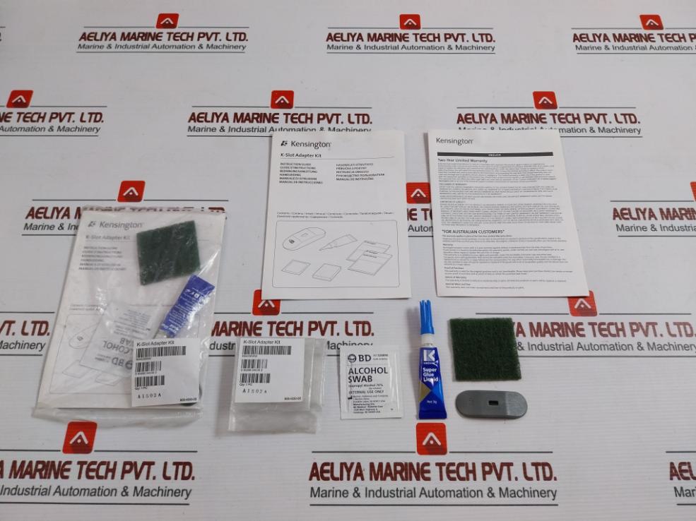 Lot Of 2X Kensington K64036Ww K-slot Adapter Kit A1502A