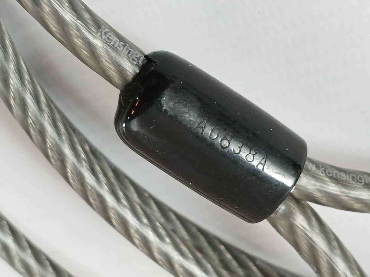 Lot Of 2X Kensington K64186Fm Laptop Security Cable Lock