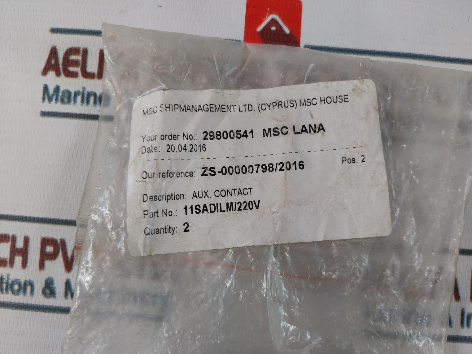 Lot Of 2X Klockner Moeller 11 Sa Dil M Auxiliary Contactor Block