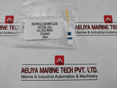 Lot Of 2X Lc Ez Way Fiber Optic Pigtail Ez-flip Senko