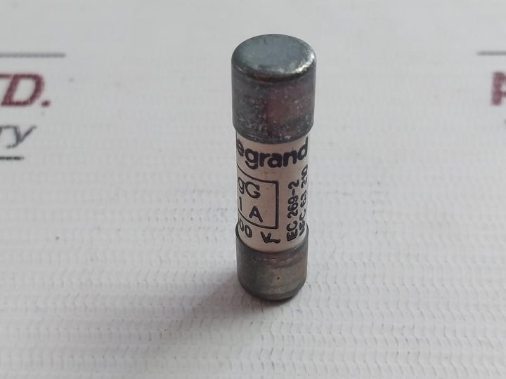 Lot of 2X LEGRAND 133 01 Cylindrical Fuse 500V IEC 269-2