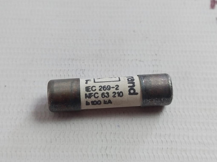 Lot of 2X LEGRAND 133 01 Cylindrical Fuse 500V IEC 269-2