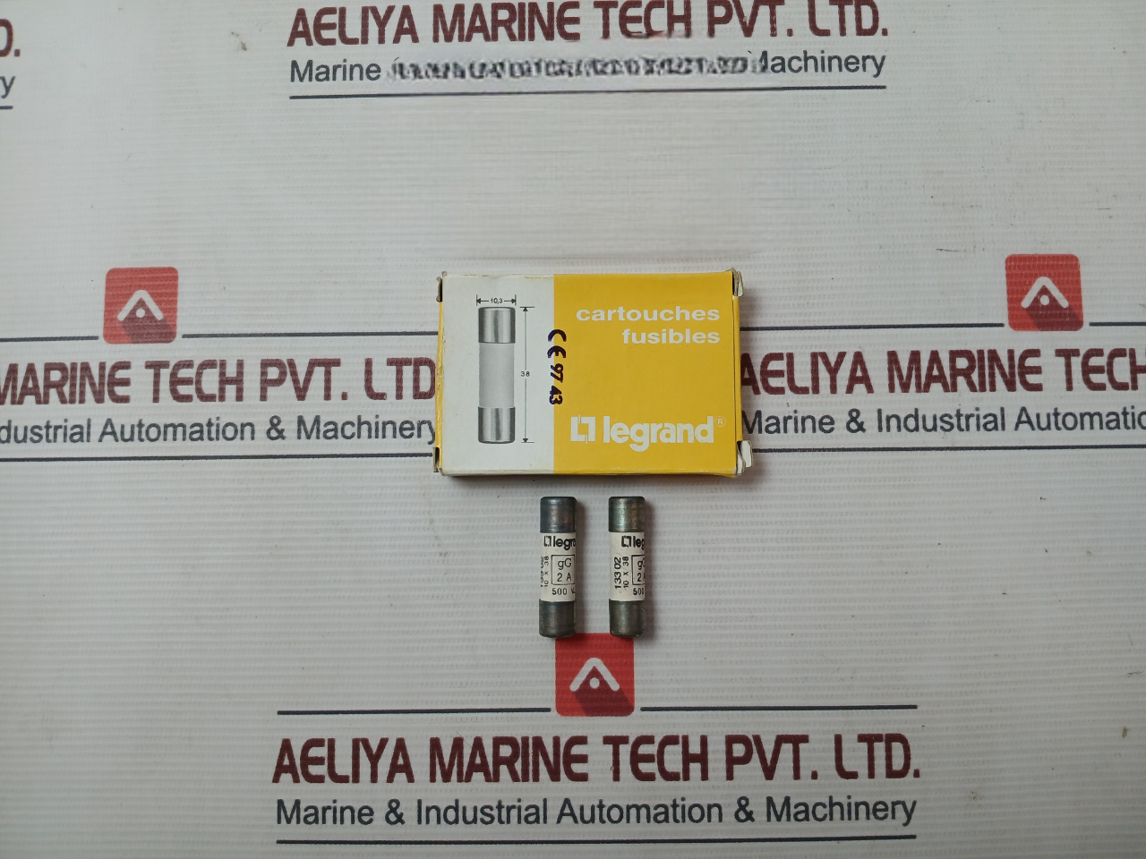 Lot Of 2X Legrand 133 02 Fuse 2A 500V Ie 100 Ka