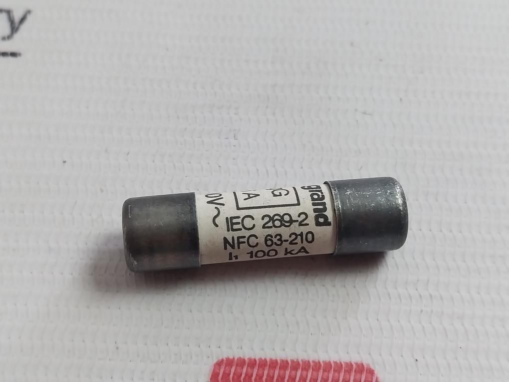 Lot Of 2X Legrand 133 06 Cartridge Fuse Gg 6A 500V 100Ka