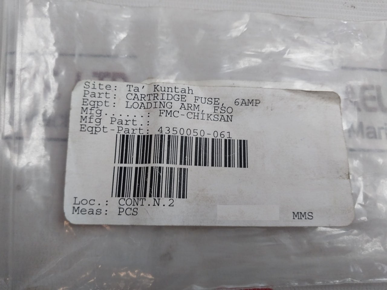 Lot Of 2X Legrand 133 06 Cartridge Fuse Gg 6A 500V 100Ka