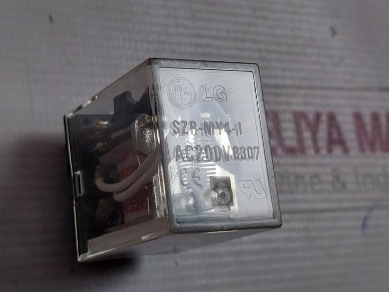 Lot Of 2X Lg Szr-my4-1 Control Console Auxiliary Relay