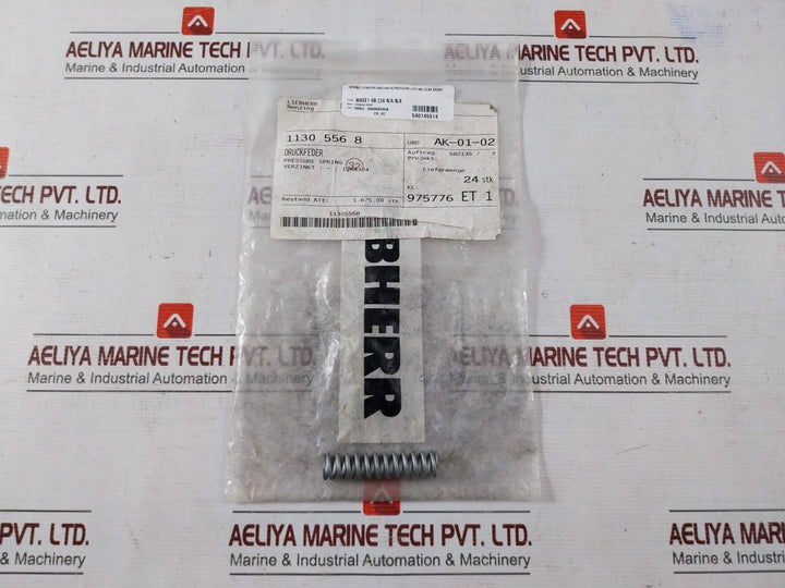 Lot Of 2X LIEBHERR 11305568 Pressure Spring Luffing Gear Brake 1384324
