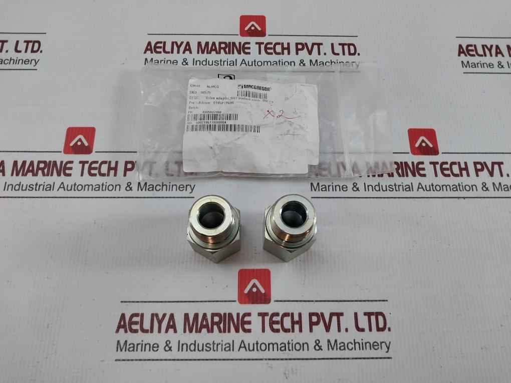Lot Of 2X Load Control Valve Adaptor 3/47 Winch Controller Macgregor