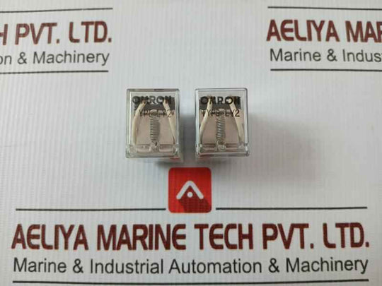 Lot Of 2X Ly2 Omron Dc24V General Purpose Relay