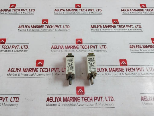 Lot of 2X M.Schneider NH-00/000 Eurofuse GL-GG 120KA DIN 43620 370 663