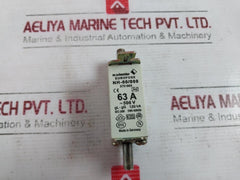 Lot of 2X M.Schneider NH-00/000 Eurofuse GL-GG 120KA DIN 43620 370 663