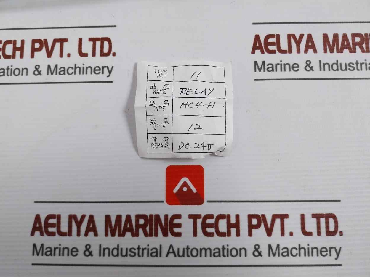Lot Of 2X Matsushita Hc4-h-dc24V Relay