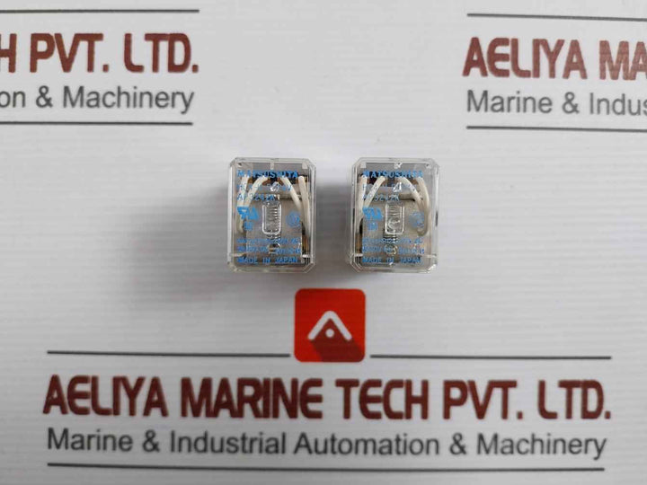 Lot Of 2X Matsushita Hc4-h-dc24V Relay