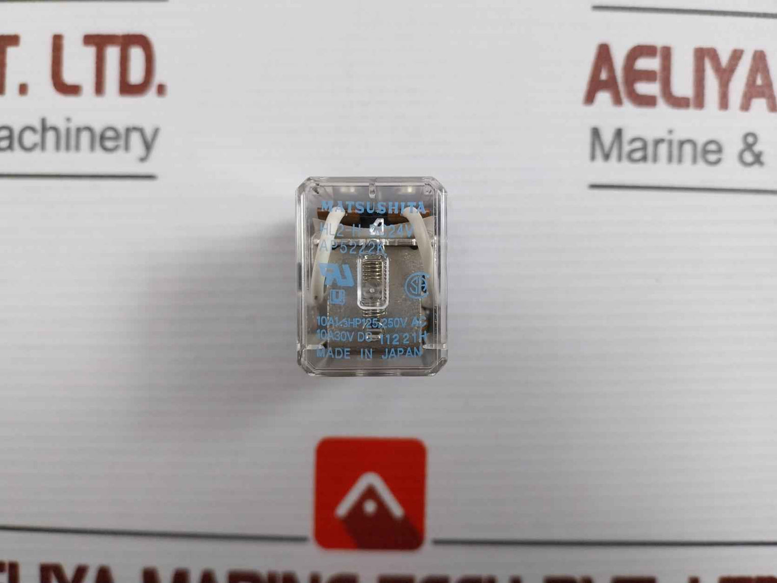Lot Of 2X Matsushita Hl2-h-dc24V Relay