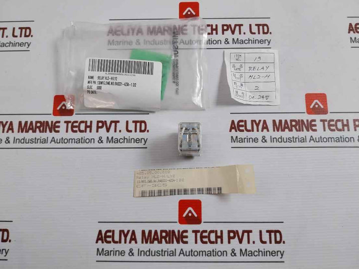 Lot Of 2X Matsushita Hl2-h-dc24V Relay