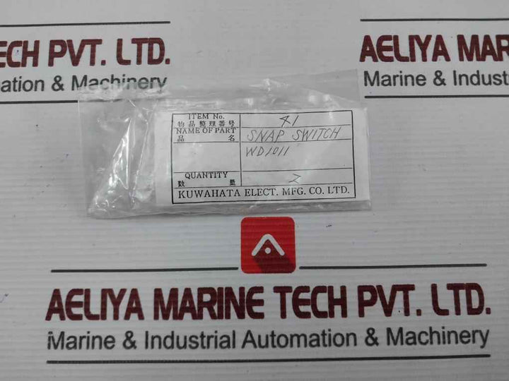 Lot Of 2X Matsushita T115A Snap Switch