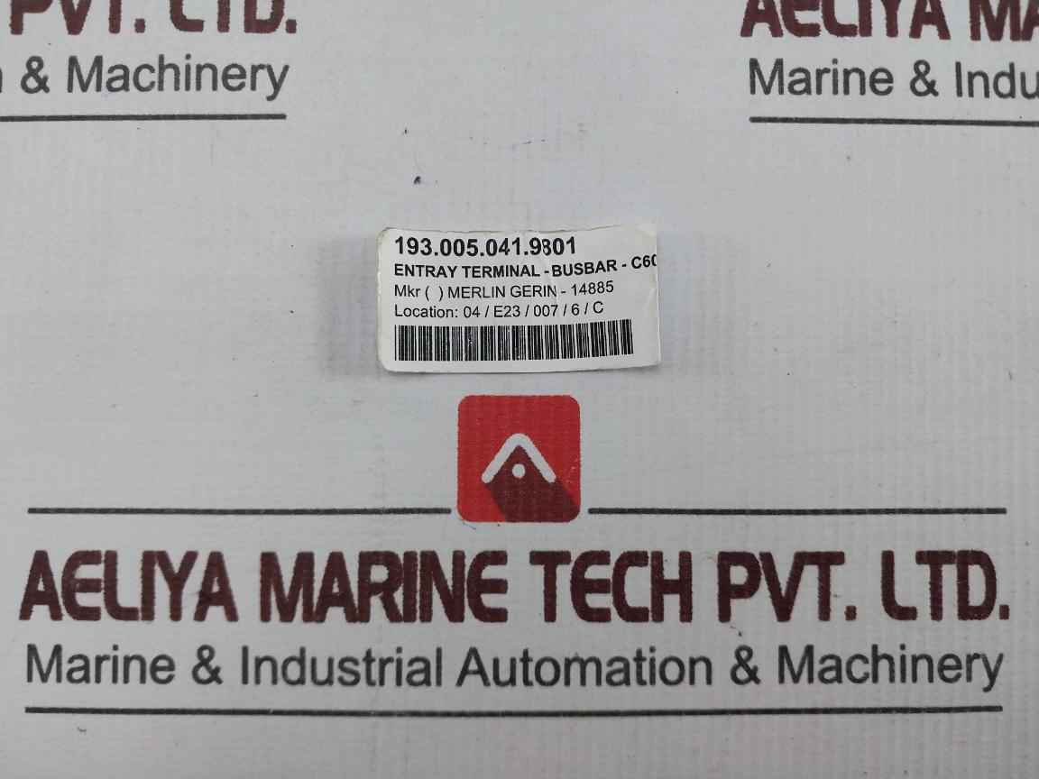 Lot Of 2X Merlin Gerin 14885 Entray Terminal-busbar-c60