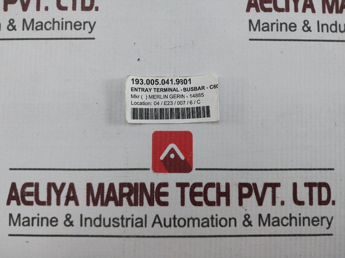 Lot of 2X Merlin Gerin 14885 Entray Terminal-Busbar-C60