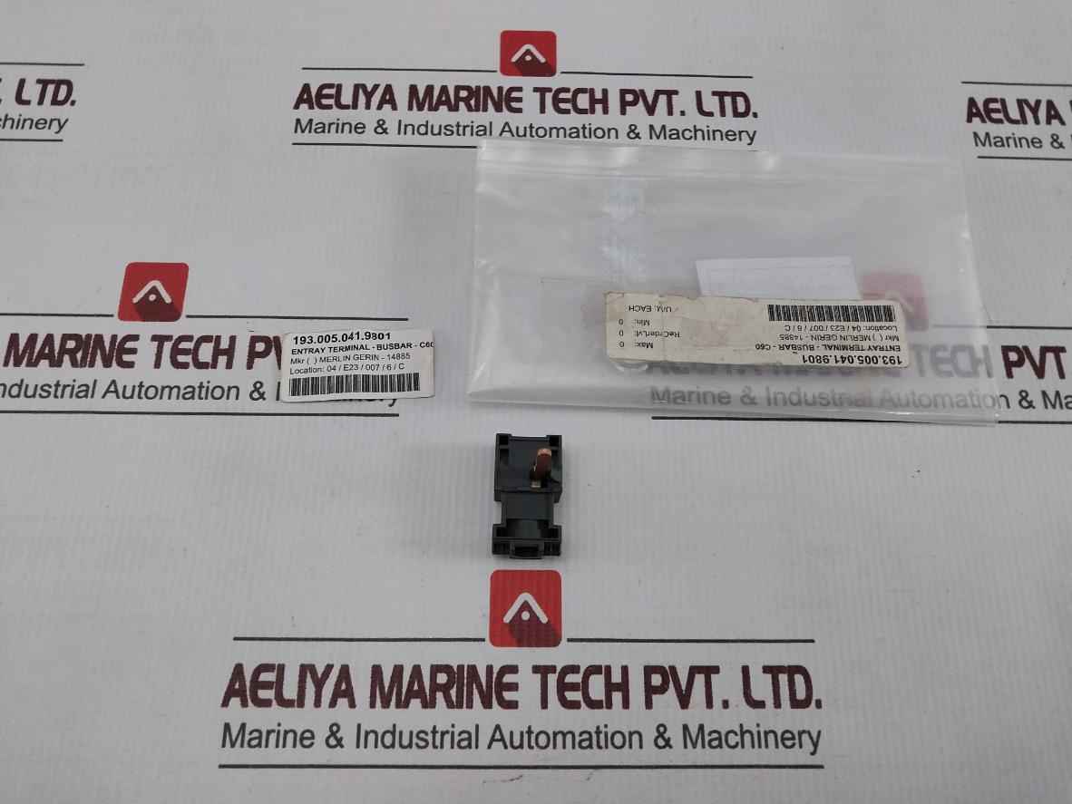 Lot Of 2X Merlin Gerin 14885 Entray Terminal-busbar-c60