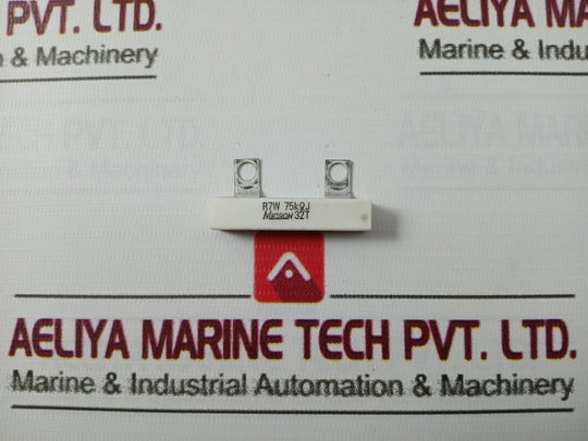 Lot of 2X Micron R7W Resistor 75KohmJ