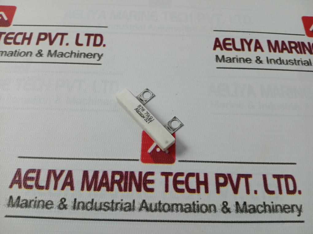 Lot of 2X Micron R7W Resistor 75KohmJ