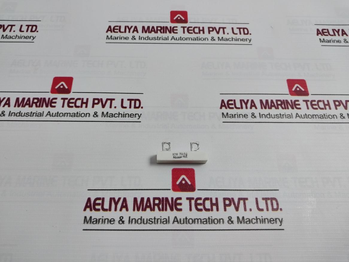 Lot of 2X Micron R7W Resistor 75KΩJ