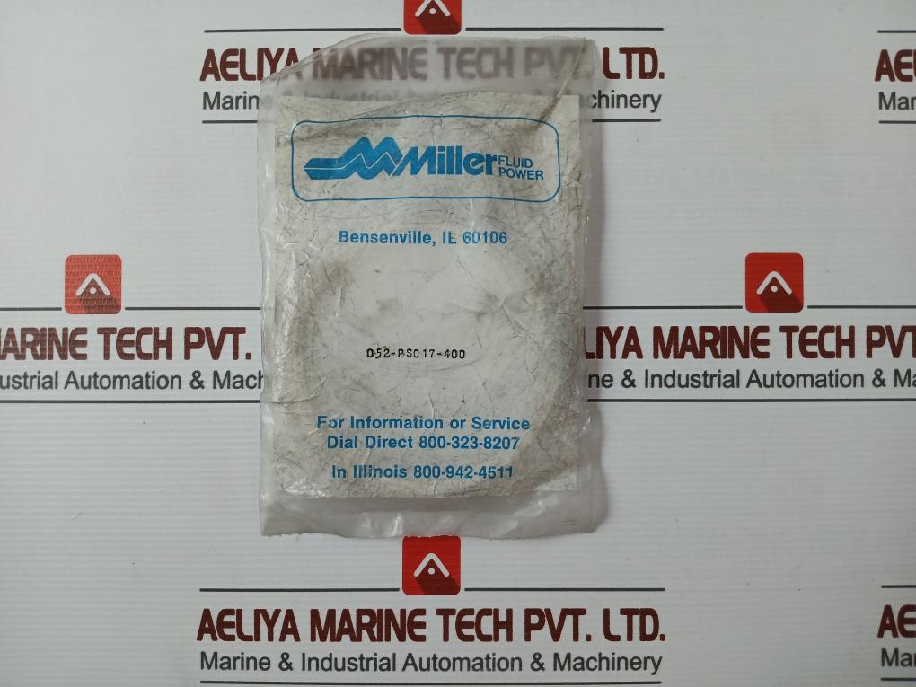 Lot of 2X MILLER FLUID POWER 052-PS017-400 piston seal Ring