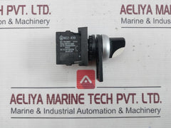 Lot of 2X MOELLER M22-K10 Pushbutton Contact Block A600 Q300 10A 600VAC
