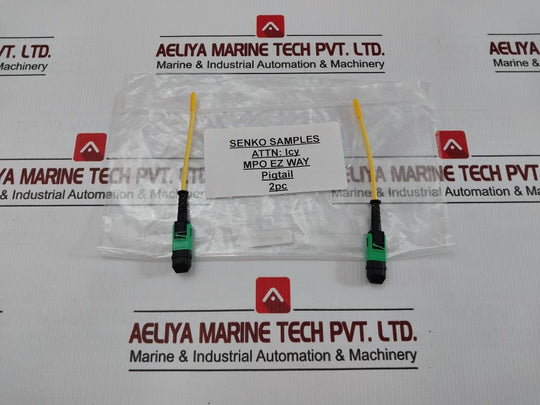 Lot Of 2X Mpo Plus Fiber Optic Pigtail 41020005 Senko