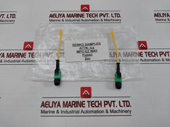 Lot Of 2X Mpo Plus Fiber Optic Pigtail 41020005 Senko