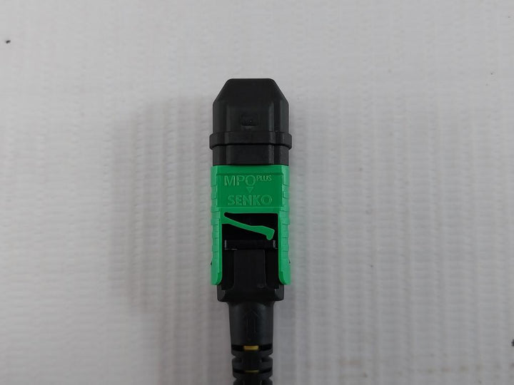 Lot Of 2X Mpo Plus Fiber Optic Pigtail 41020005 Senko