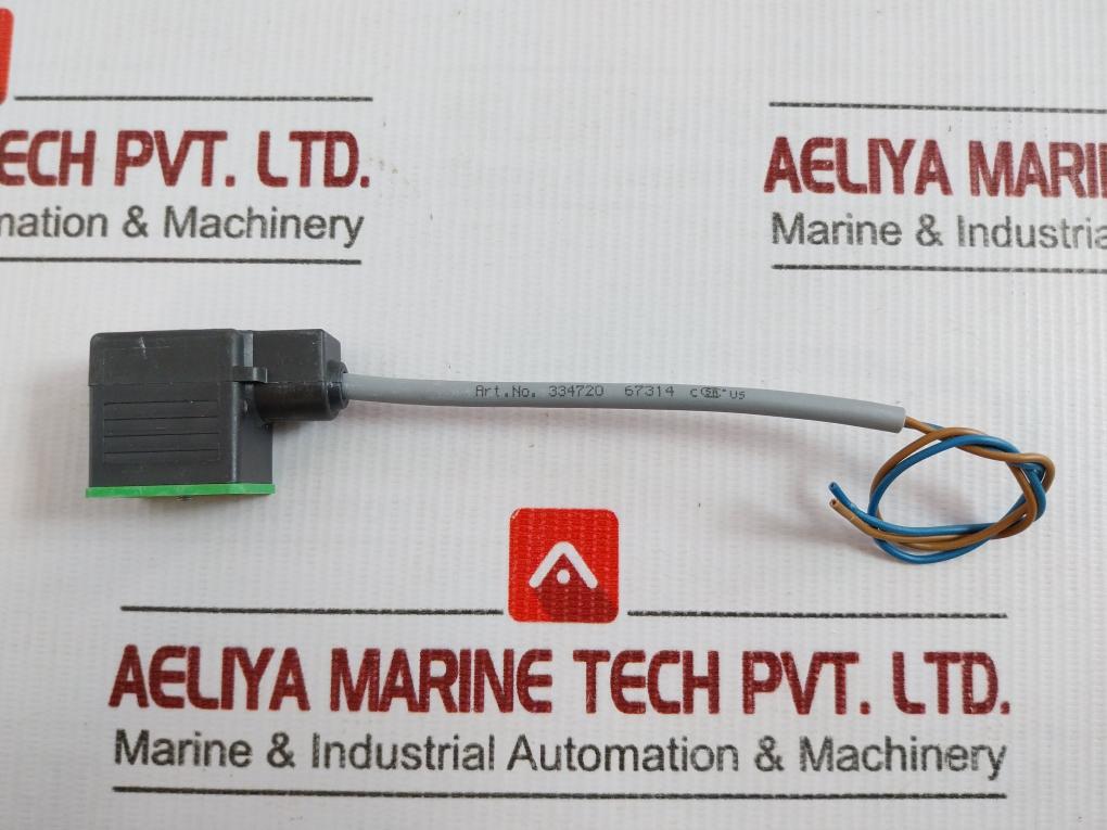 Lot Of 2X Msud Valve Plug Connector Cable Assembly 334720 Murr Elektronik