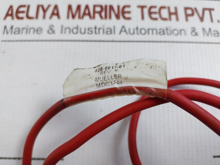 Lot Of 2X Mueller Crimp Terminal Jumper Cable 27C 40-amp