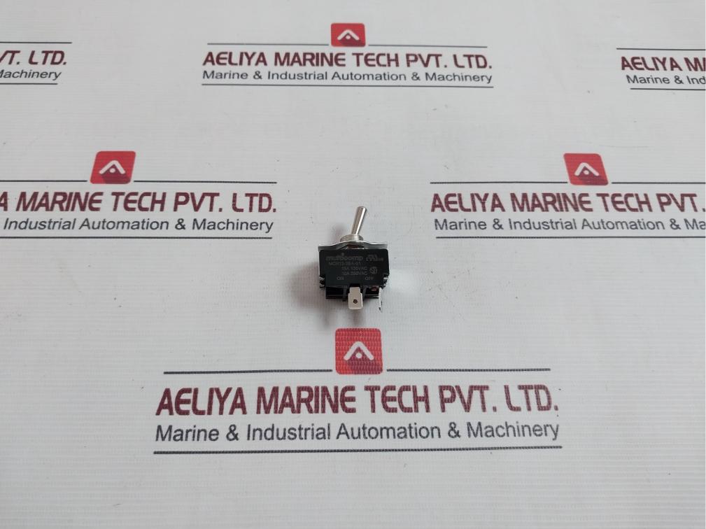 Lot Of 2X MULTICOMP MCR13-28A-01 Toggle Switch On-Off Spst Non Illuminated