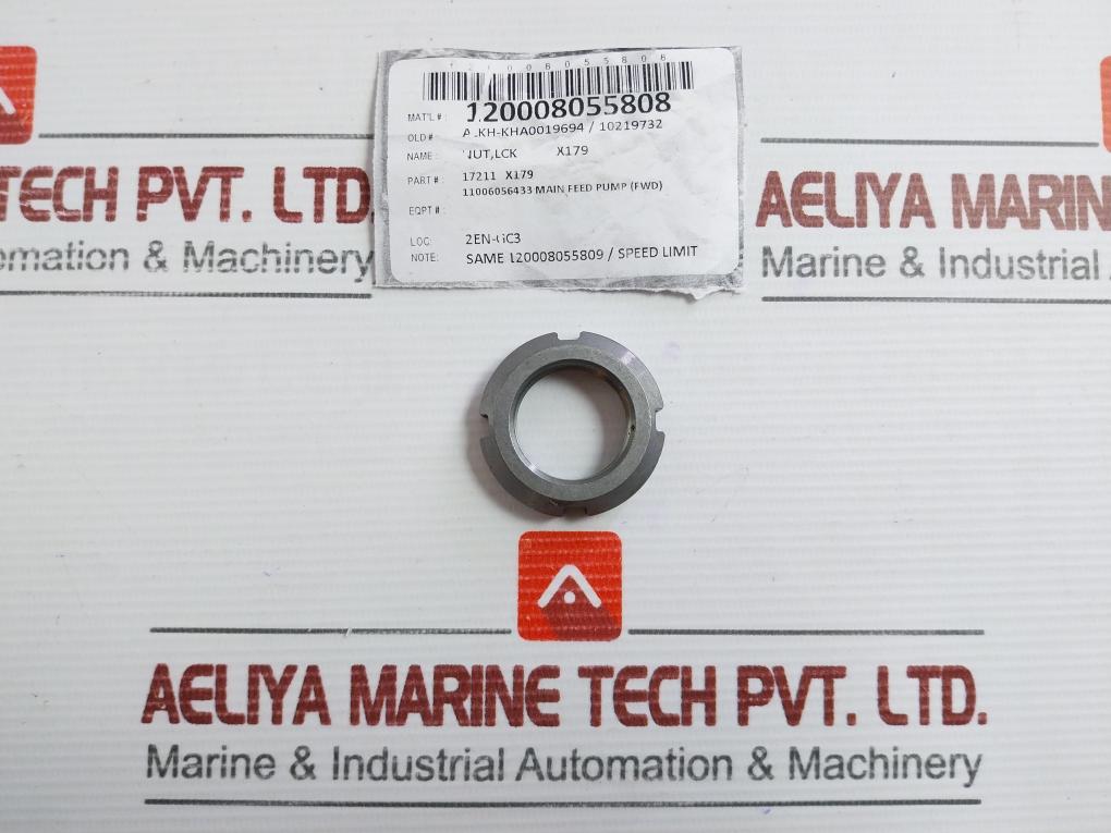 Lot Of 2X N05 Lock Nut For Main Feed Pump Skf