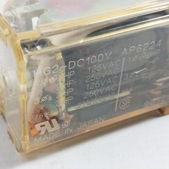 Lot Of 2X NAIS HG2-DC100V Electrical Relay