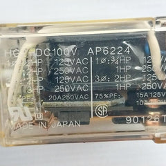 Lot Of 2X NAIS HG2-DC100V Electrical Relay