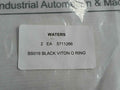 Lot Of 2X New Black Viton O-ring Bs016 Waters 5711266