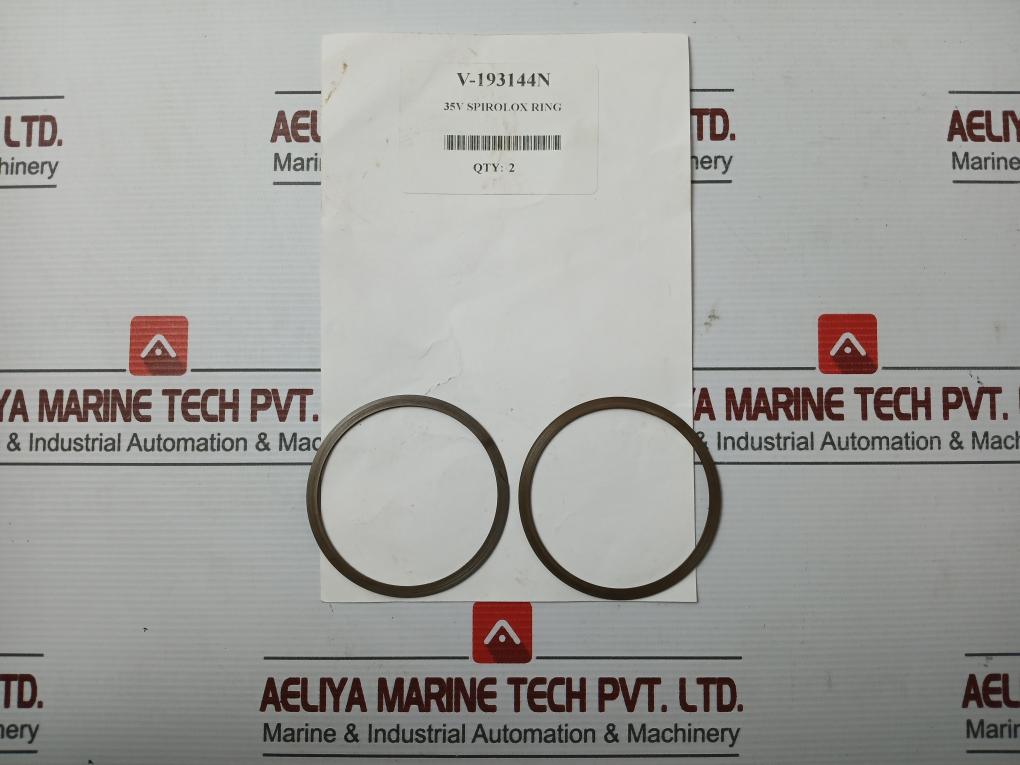 Lot Of 2X New Retaining/Snap Ring V-193144N Spirolox