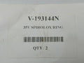 Lot Of 2X New Retaining/Snap Ring V-193144N Spirolox
