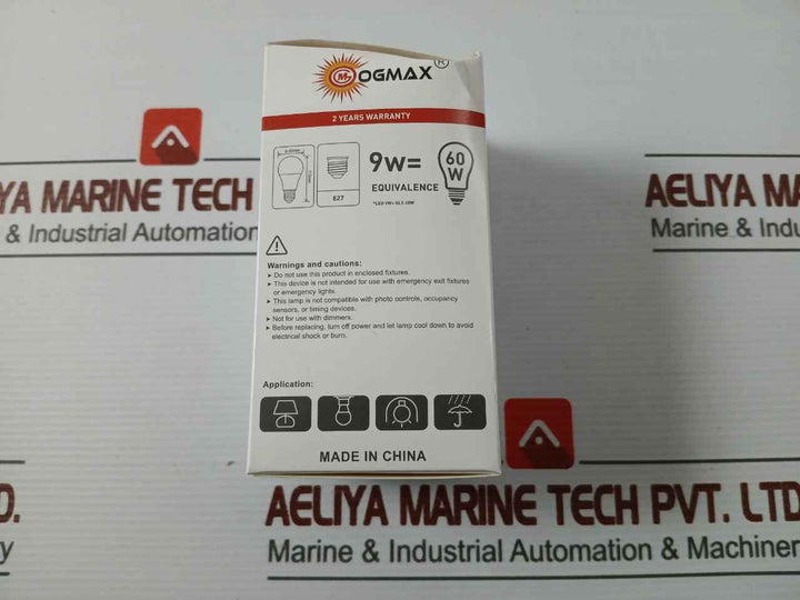 Lot Of 2X Ogmax E27 Led Bulb