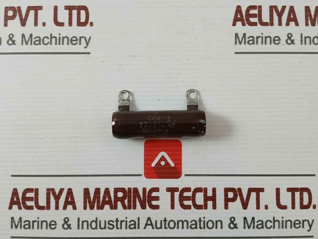 Lot Of 2X Ohmite 270-25K-40 Resistor Kit