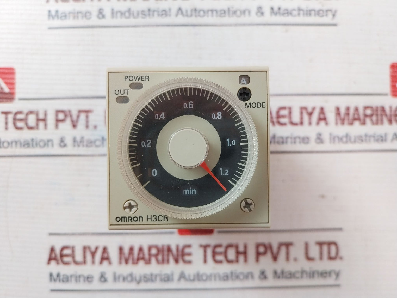 Lot Of 2X Omron H3Cr-a Timer Relay 0-1.2 Min 24-48Vac 50/60Hz