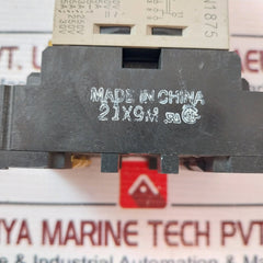 Lot of 2X OMRON H3CR-A Timer Relay with Base 0-30Sec 24-48VAC