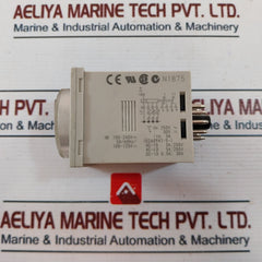 Omron H3Cr-a Timer Relay With Base 100-240Vac