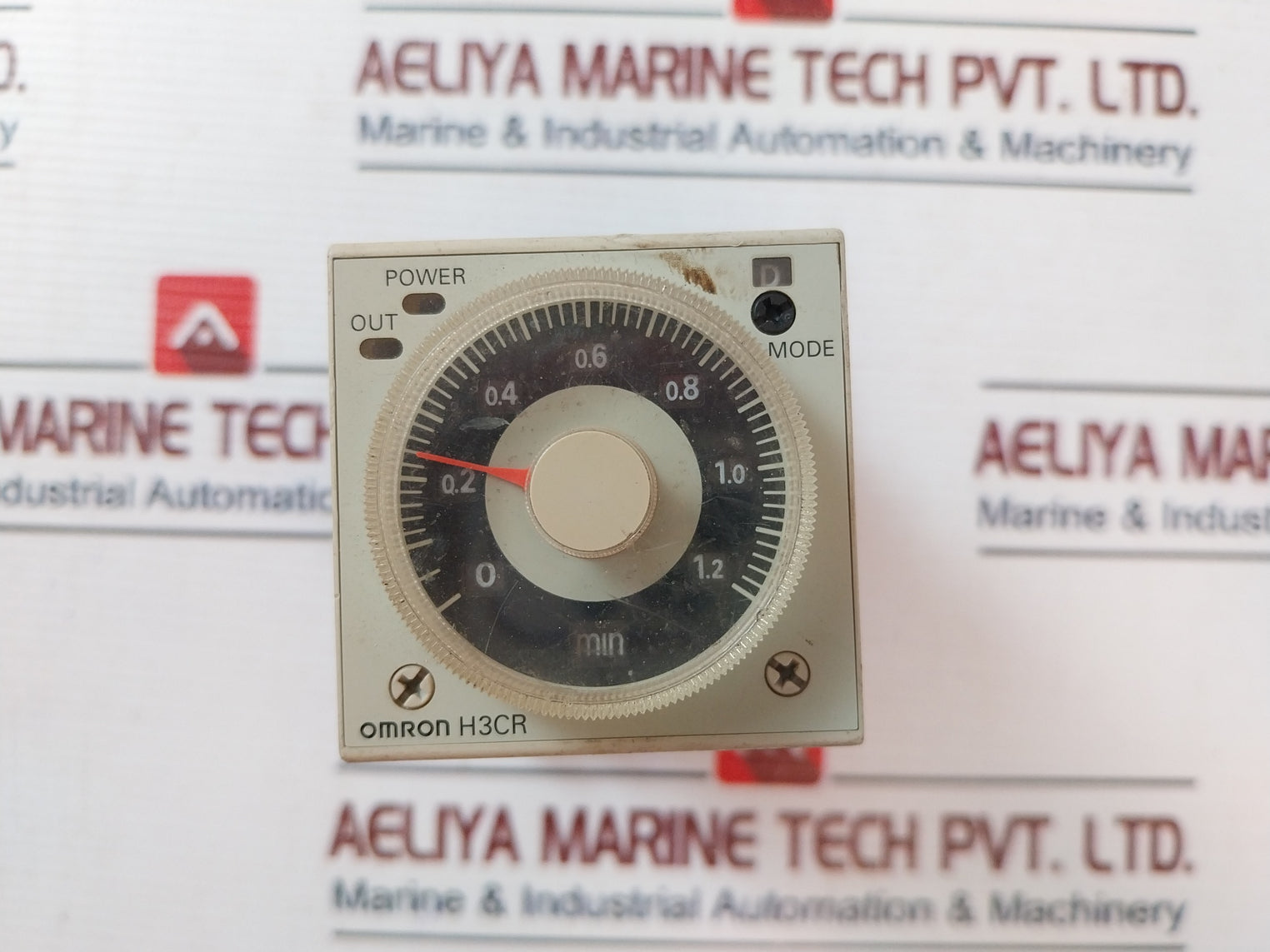 Lot Of 2X Omron H3Cr-a Timer Relay With Base 100-240Vac 50/60Hz