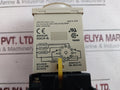 Lot of 2X OMRON  H3CR-A Timer With Base 0-3 Sec 24VDC/AC